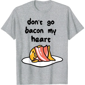 image:imageGudetama Dont Go Bacon My Heart Tee Shirt TShirtHeather Grey