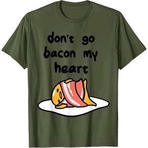 image:imageGudetama Dont Go Bacon My Heart Tee Shirt TShirtOlive Green