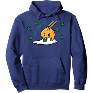 image:imageGudetama Dont Pinch Me Saint Patricks Day Pullover HoodieNavy Blue