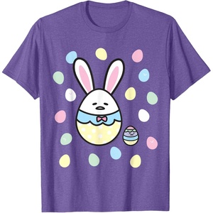image:imageGudetama Easter Egg Tee Shirt TShirtPurple Heather