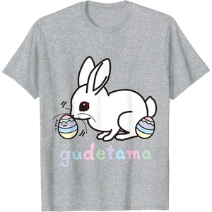image:imageGudetama Easter Egg and Bunny Shirt TShirtHeather Grey