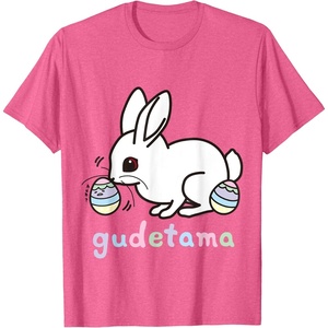 image:imageGudetama Easter Egg and Bunny Shirt TShirtPink Heather