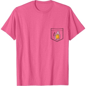 image:imageGudetama Faux Pocket Tee TShirtPink Heather