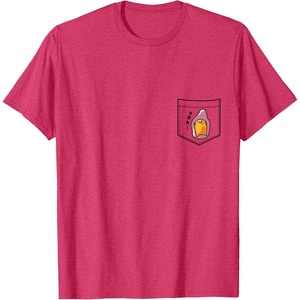 image:imageGudetama Faux Pocket Tee TShirtRed Heather