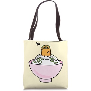 image:imageGudetama Green Onion Glasses Tote Bag