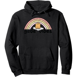 image:imageGudetama Gude Vibes Good Vibes Rainbow Pullover HoodieBlack