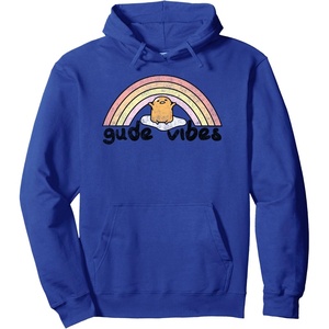 image:imageGudetama Gude Vibes Good Vibes Rainbow Pullover HoodieRoyal Blue
