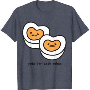 image:imageGudetama Hard Boiled Hearts Tee Shirt TShirtHeather Blue