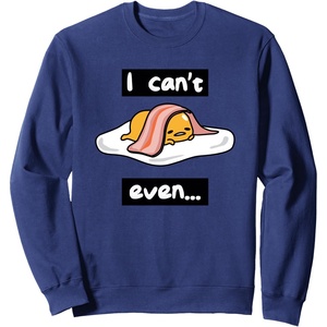 image:imageGudetama I Cant Even Sweatshirt SweatshirtNavy Blue