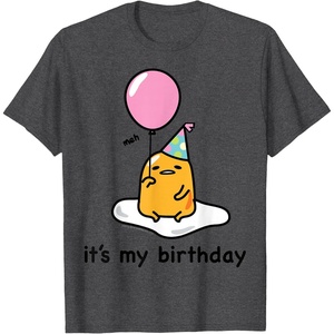 image:imageGudetama Its My Birthday Tee Shirt TShirtDark Heather Grey