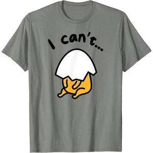 image:imageGudetama Lazy Egg I Cant Tee Shirt TShirtOlive Heather