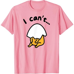 image:imageGudetama Lazy Egg I Cant Tee Shirt TShirtPink