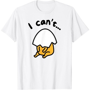 image:imageGudetama Lazy Egg I Cant Tee Shirt TShirtWhite