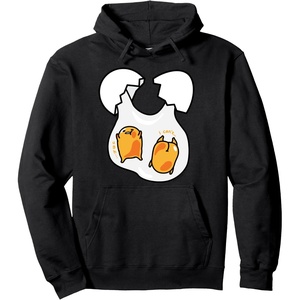 image:imageGudetama Lazy Egg Twins Hoodie Pullover HoodieBlack