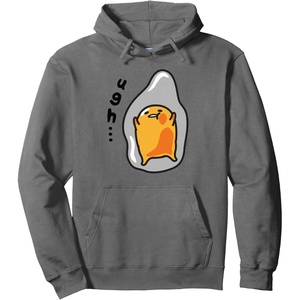 image:imageGudetama Lazy Egg Ugh Hoodie Pullover HoodieAsphalt Grey