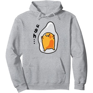 image:imageGudetama Lazy Egg Ugh Hoodie Pullover HoodieHeather Grey