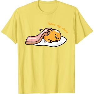 image:imageGudetama Leave Me Alone Tee Shirt TShirtLemon Yellow