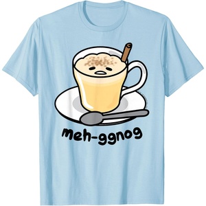 image:imageGudetama Meh Eggnog Holiday Tee Shirt TShirtBaby Blue
