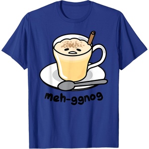 image:imageGudetama Meh Eggnog Holiday Tee Shirt TShirtRoyal Blue