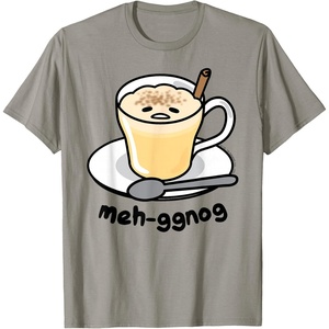 image:imageGudetama Meh Eggnog Holiday Tee Shirt TShirtSlate Grey