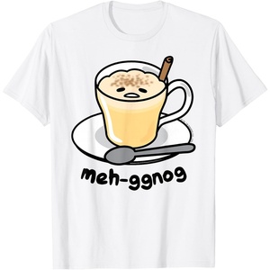 image:imageGudetama Meh Eggnog Holiday Tee Shirt TShirtWhite