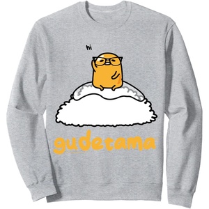 image:imageGudetama Nerd Glasses Sweatshirt SweatshirtHeather Grey