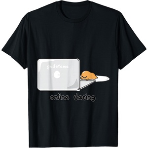 image:imageGudetama Online Dating Tee Shirt TShirtBlack