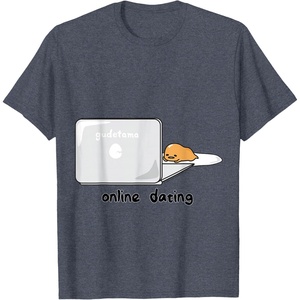 image:imageGudetama Online Dating Tee Shirt TShirtHeather Blue