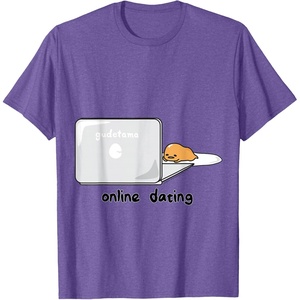 image:imageGudetama Online Dating Tee Shirt TShirtPurple Heather