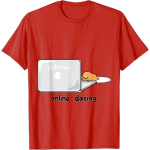 image:imageGudetama Online Dating Tee Shirt TShirtRed