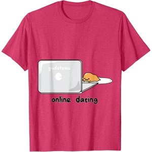 image:imageGudetama Online Dating Tee Shirt TShirtRed Heather