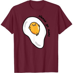 image:imageGudetama Please Go Away Tee TShirtBurgundy