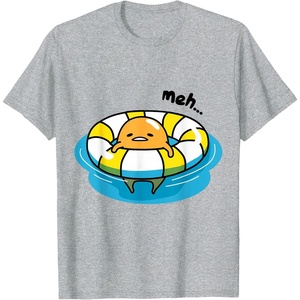 image:imageGudetama Pool Float Tee Shirt TShirtHeather Grey