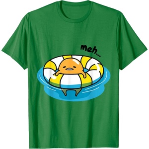 image:imageGudetama Pool Float Tee Shirt TShirtKelly Green