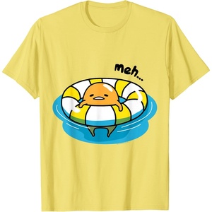 image:imageGudetama Pool Float Tee Shirt TShirtLemon Yellow
