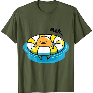 image:imageGudetama Pool Float Tee Shirt TShirtOlive Green