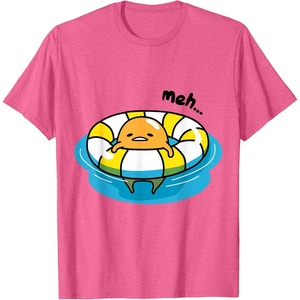 image:imageGudetama Pool Float Tee Shirt TShirtPink Heather