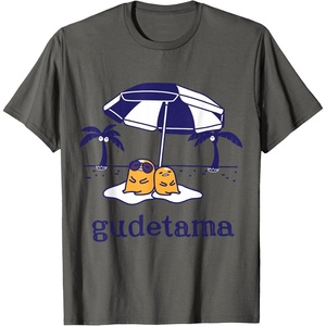 image:imageGudetama Summer Time Tee Shirt TShirtAsphalt Grey