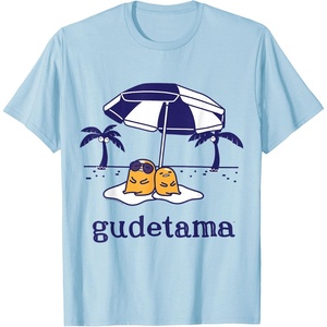 image:imageGudetama Summer Time Tee Shirt TShirtBaby Blue