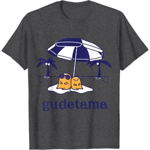 image:imageGudetama Summer Time Tee Shirt TShirtDark Heather Grey