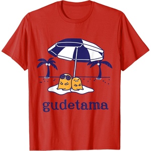 image:imageGudetama Summer Time Tee Shirt TShirtRed
