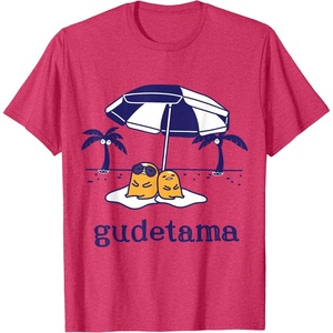 image:imageGudetama Summer Time Tee Shirt TShirtRed Heather
