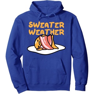 image:imageGudetama Sweater Weather Bacon Blanket Pullover HoodieRoyal Blue