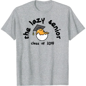 image:imageGudetama The Lazy Egg Class of 2019 Graduation TShirtHeather Grey