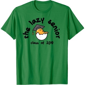 image:imageGudetama The Lazy Egg Class of 2019 Graduation TShirtKelly Green