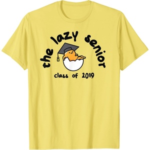 image:imageGudetama The Lazy Egg Class of 2019 Graduation TShirtLemon Yellow