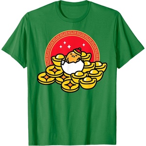 image:imageGudetama The Lazy Egg Happy Lunar New Year TShirtKelly Green