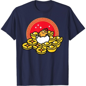 image:imageGudetama The Lazy Egg Happy Lunar New Year TShirtNavy Blue