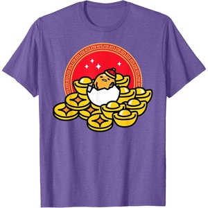 image:imageGudetama The Lazy Egg Happy Lunar New Year TShirtPurple Heather