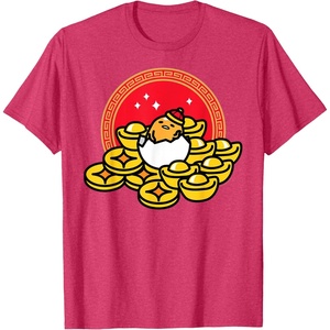 image:imageGudetama The Lazy Egg Happy Lunar New Year TShirtRed Heather